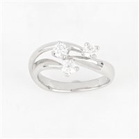 Anello Zorzan Gioielli Donna in Oro bianco Diamante 0.50 Ct ANPZ1253.050 - ANPZ1253.050